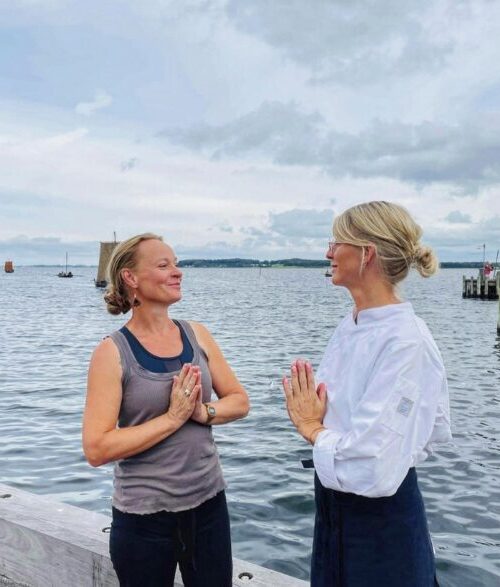 Yoga og morgenmad ved Roskilde fjord d. 1 juni